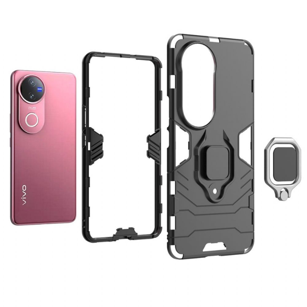 Hoesje Vivo V50 5g Duurzame Ring Bescherming Hoesje