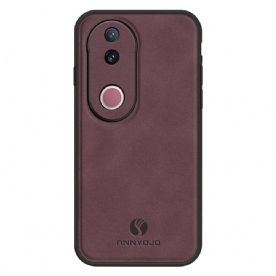 Hoesje Vivo V50 5g Leer Stijl