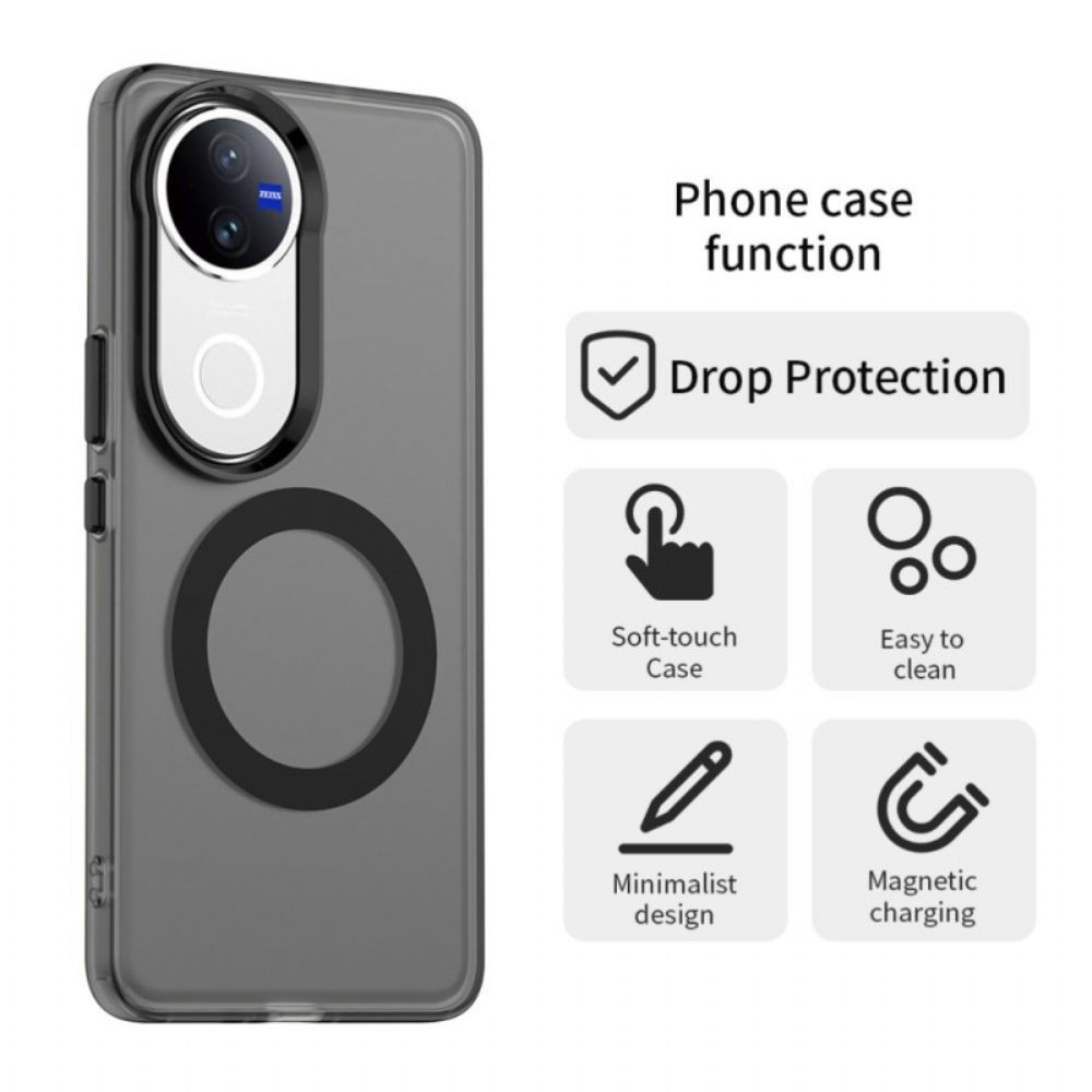 Hoesje Vivo V50 5g Mat Magsafe Bescherming Hoesje