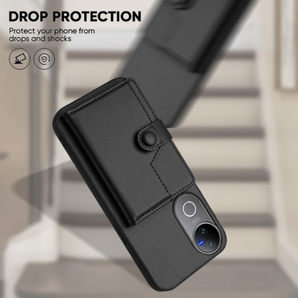 Hoesje Vivo V50 5g Rfid-kaarthouder