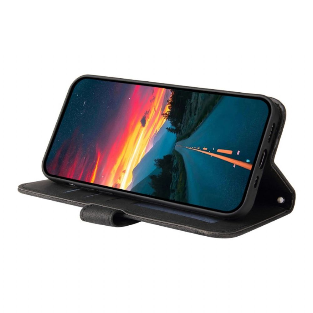 Leren Hoesje Vivo V50 5g Decoratieve Klinknagel