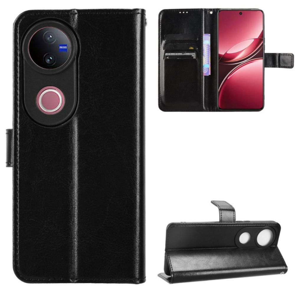 Leren Hoesje Vivo V50 5g Opvallend Kunstleer