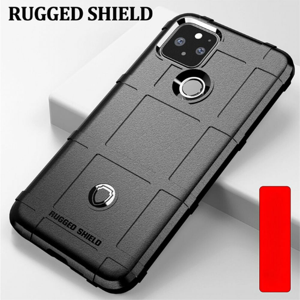 Hoesje voor Google Pixel 5 Robuust Schild