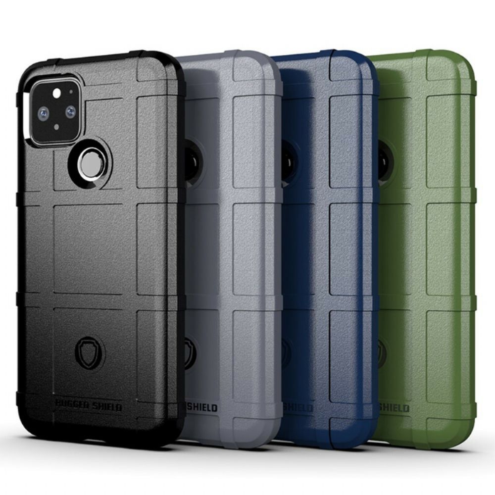Hoesje voor Google Pixel 5 Robuust Schild
