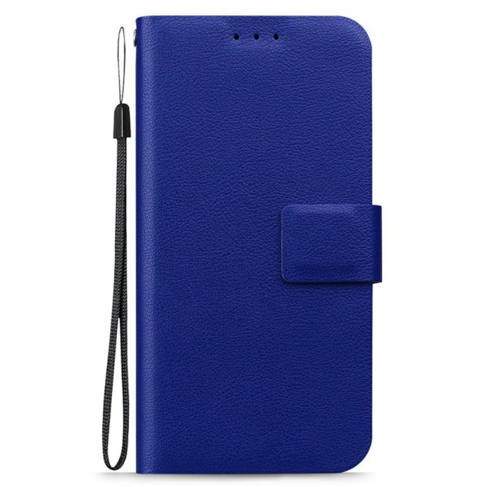 Folio-hoesje Realme C75 Monochroom