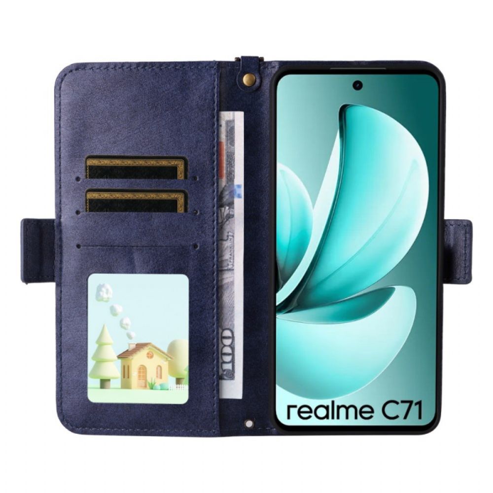 Folio-hoesje Realme C75 Portemonnee