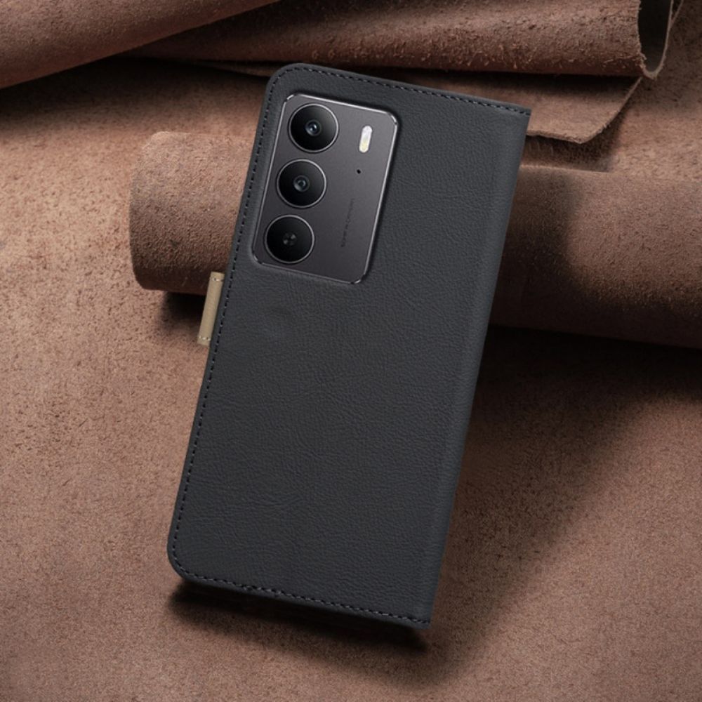 Folio-hoesje Realme C75 Telefoonhoesje Binfen Color Bloemenpatroon