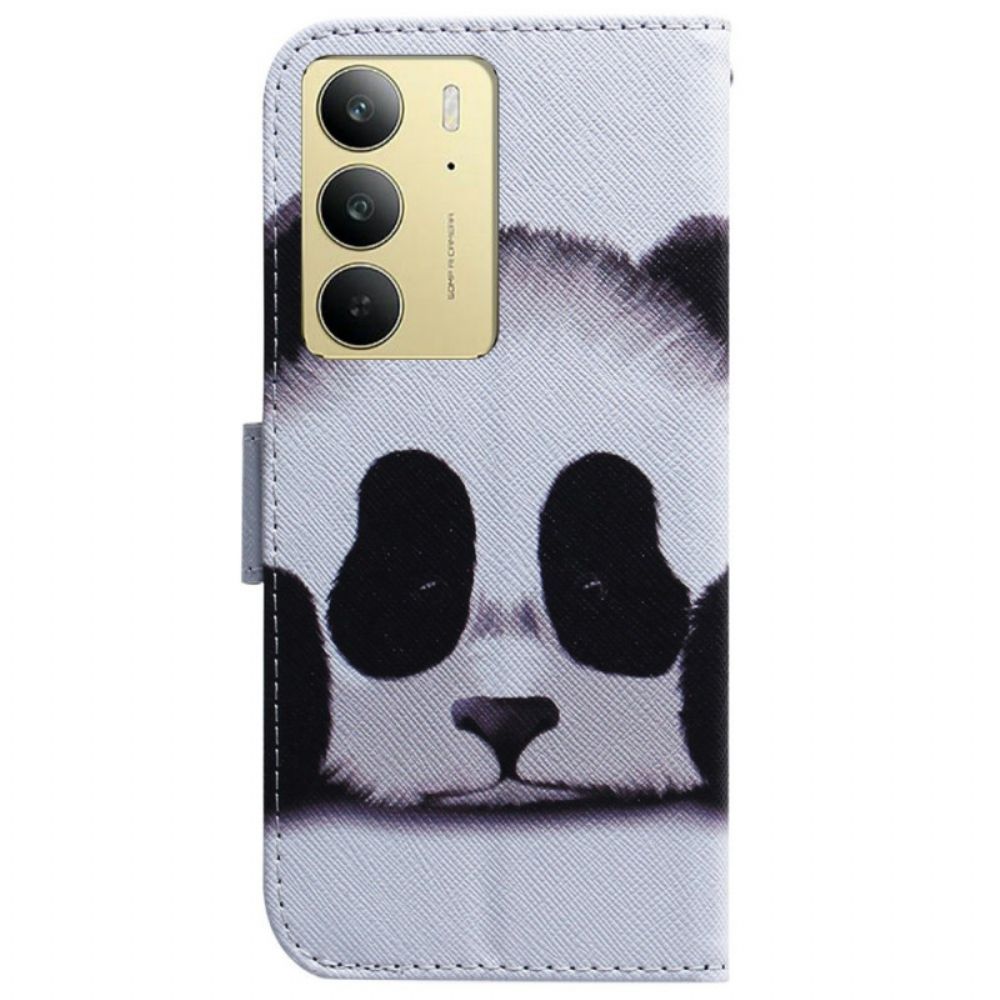 Folio-hoesje Realme C75 Telefoonhoesje Panda