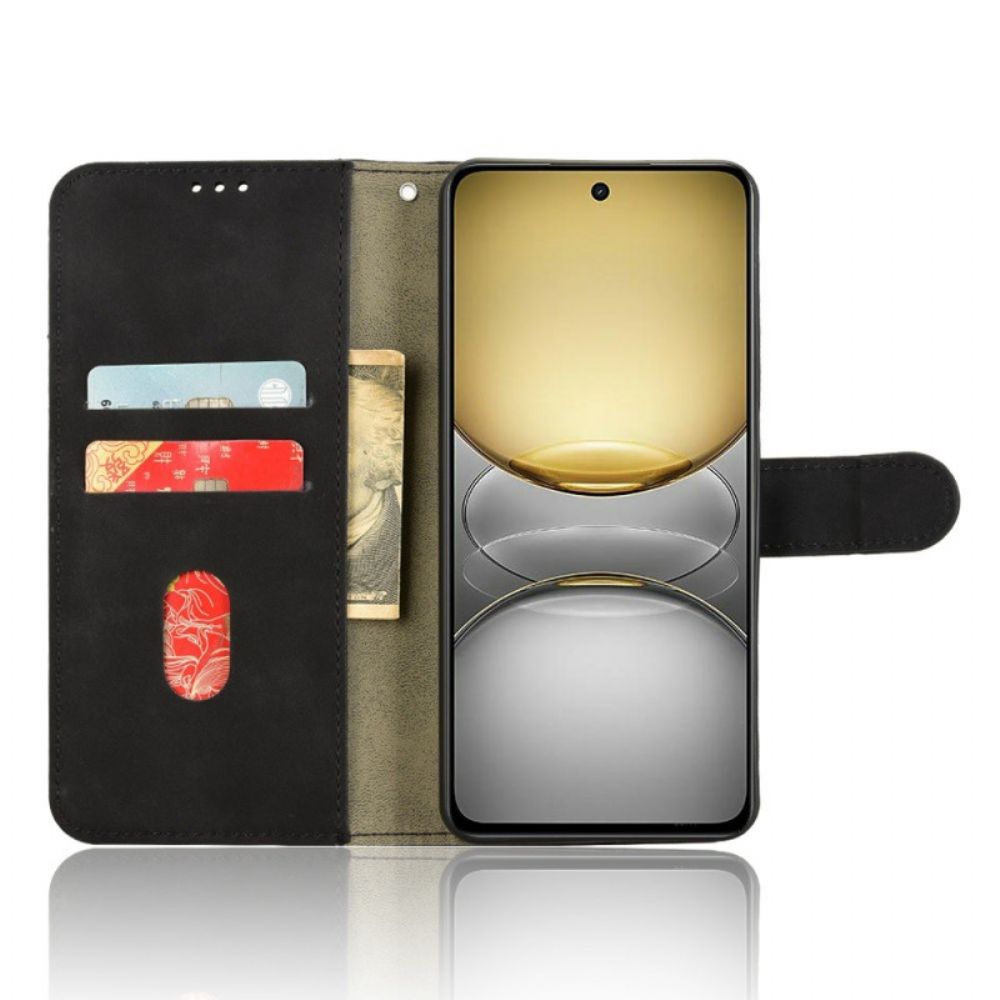 Folio-hoesje Realme C75 Telefoonhoesje Suède-effect