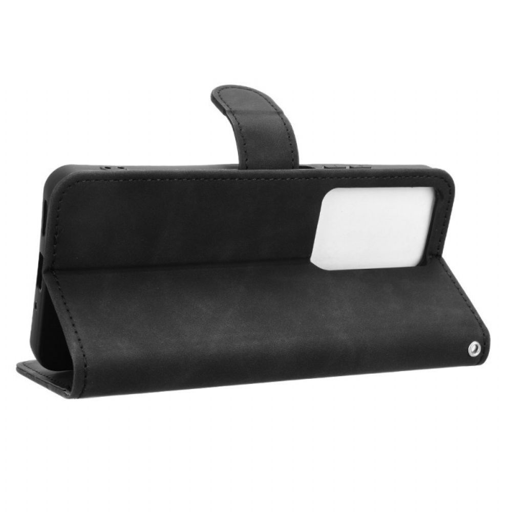 Folio-hoesje Realme C75 Telefoonhoesje Suède-effect