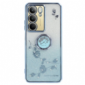 Hoesje Realme C75 Kadem Strass Ringhouder Bescherming Hoesje