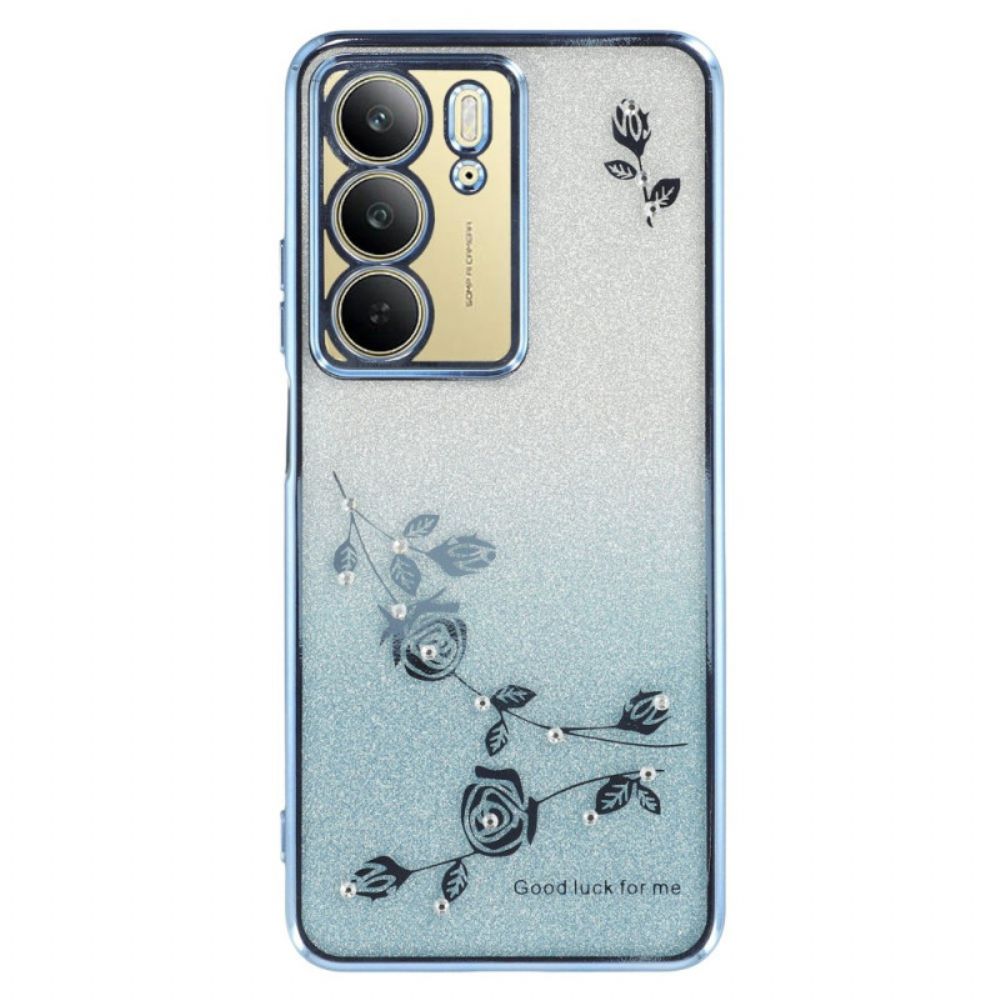 Hoesje Realme C75 Kadem Strass Ringhouder Bescherming Hoesje