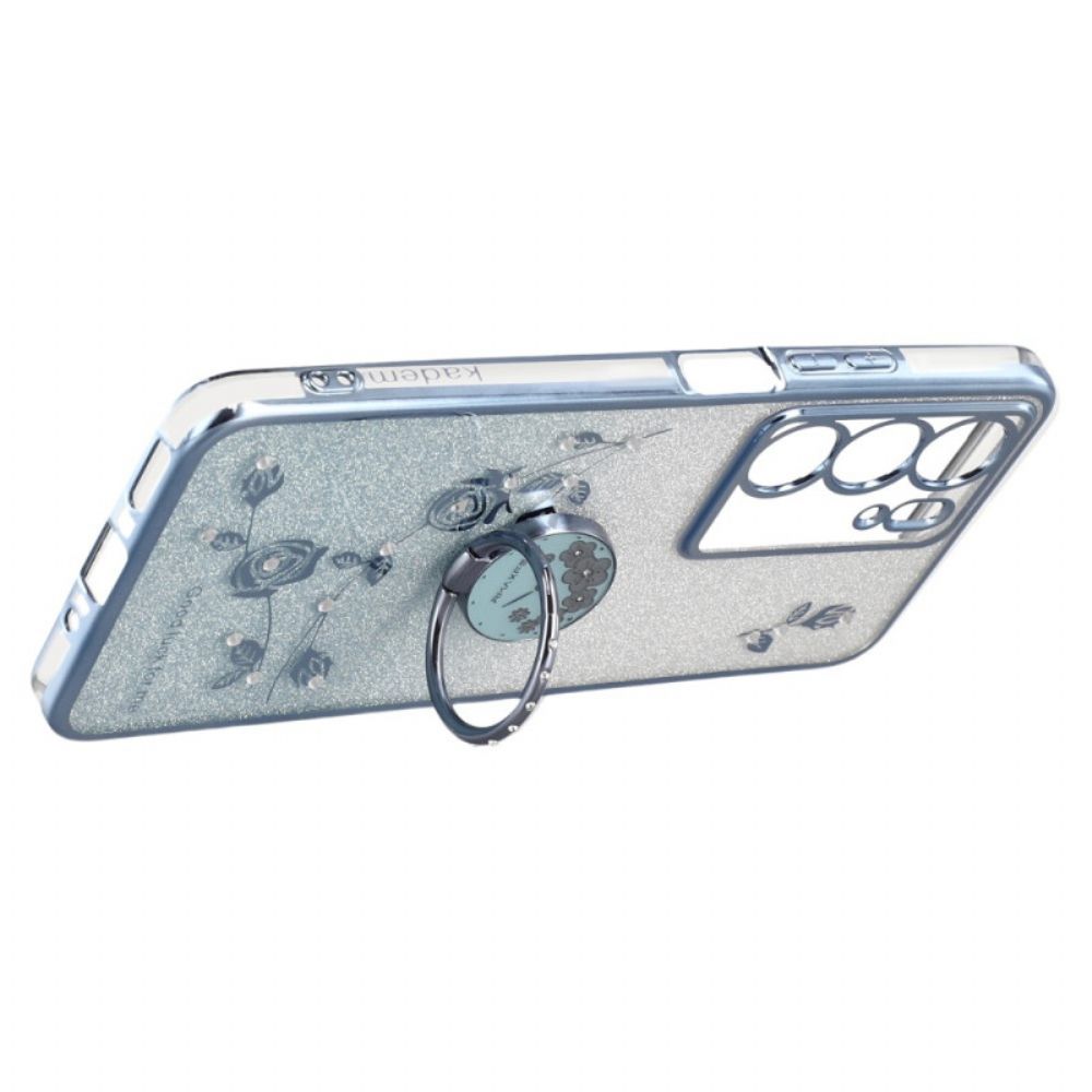 Hoesje Realme C75 Kadem Strass Ringhouder Bescherming Hoesje