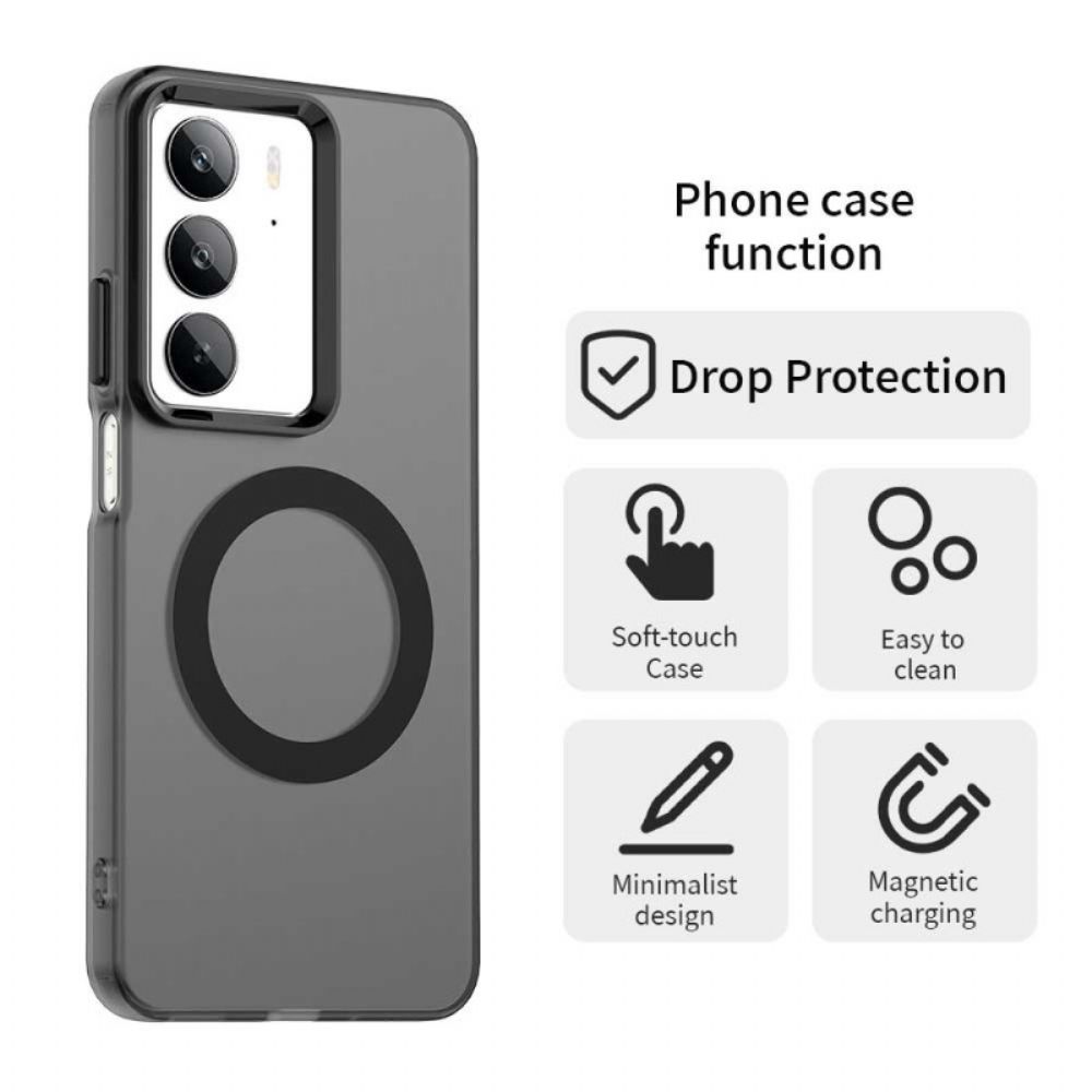 Hoesje Realme C75 Mat Magsafe-compatibel