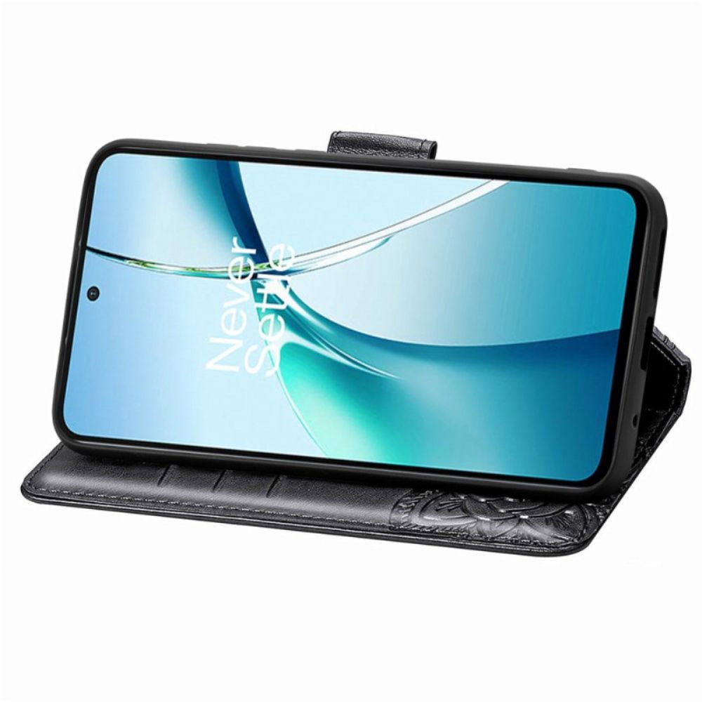 Leren Hoesje Realme C75 Barokke Vlinder