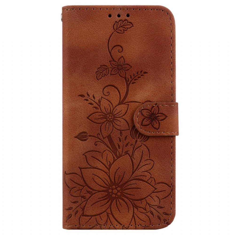 Leren Hoesje Realme C75 Fleur-de-lis Bescherming Hoesje