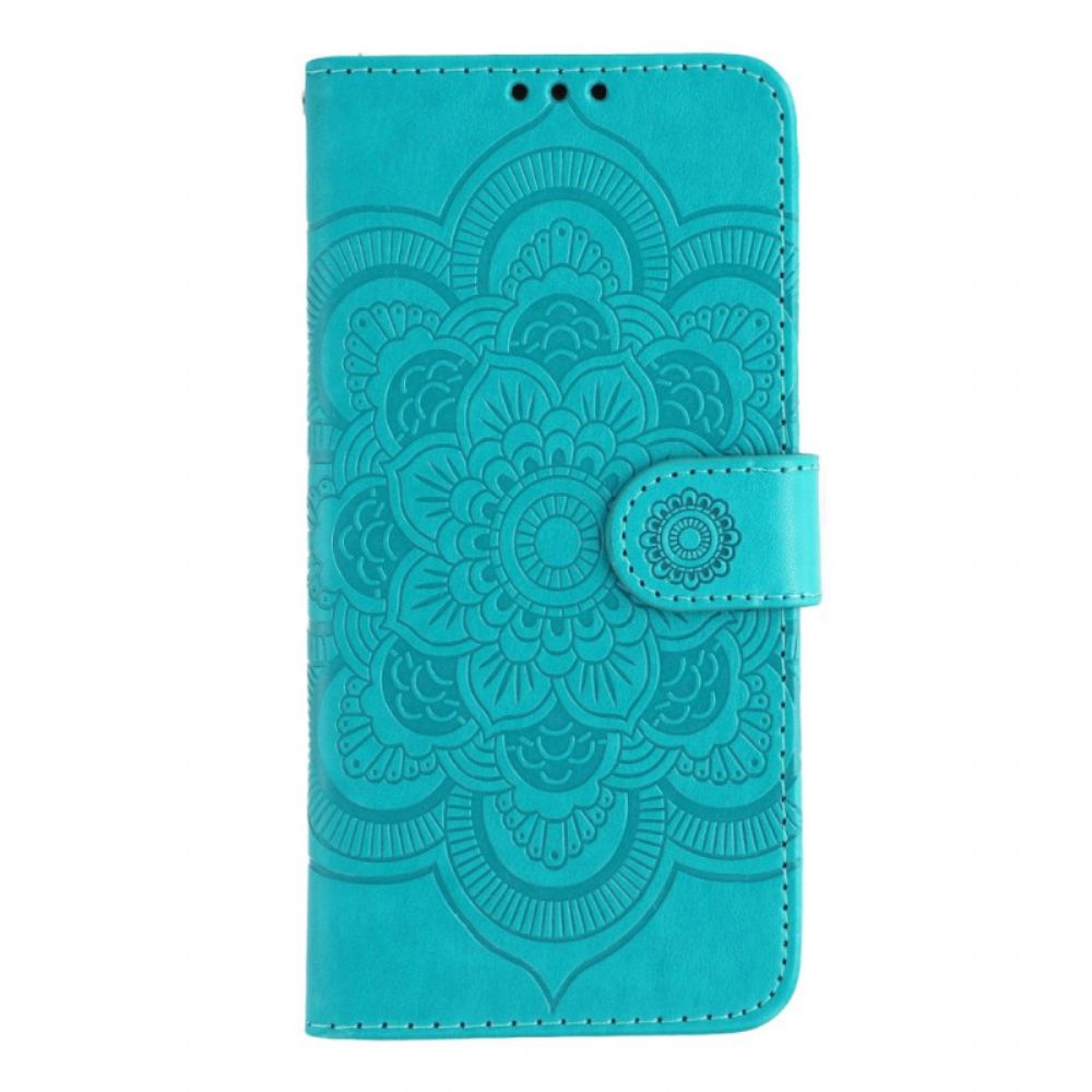 Leren Hoesje Voor Realme C75 Mandala-patroon