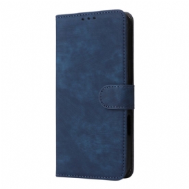 Leren Hoesje Voor Realme C75 Rfid-bescherming Suède-effect