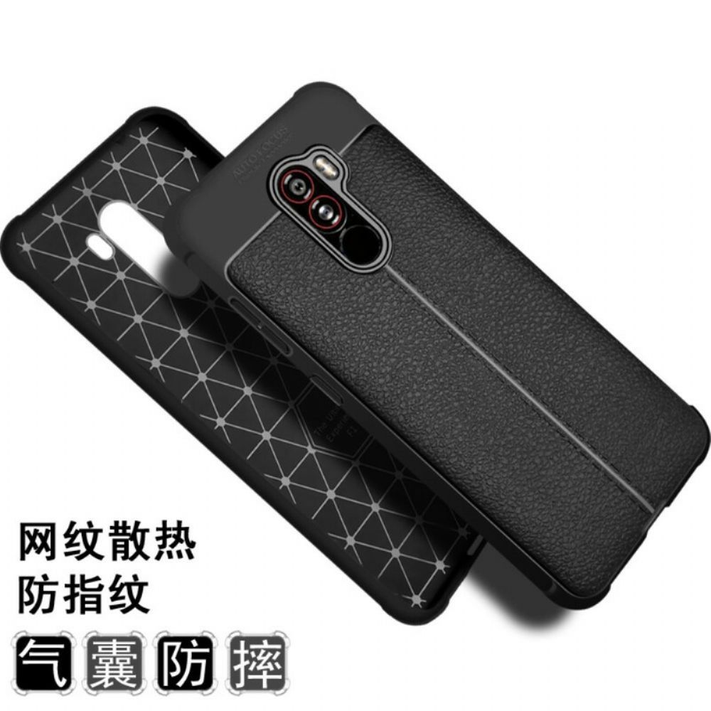 Telefoonhoesje voor Pocophone F1 Imak Kunstleer Couture