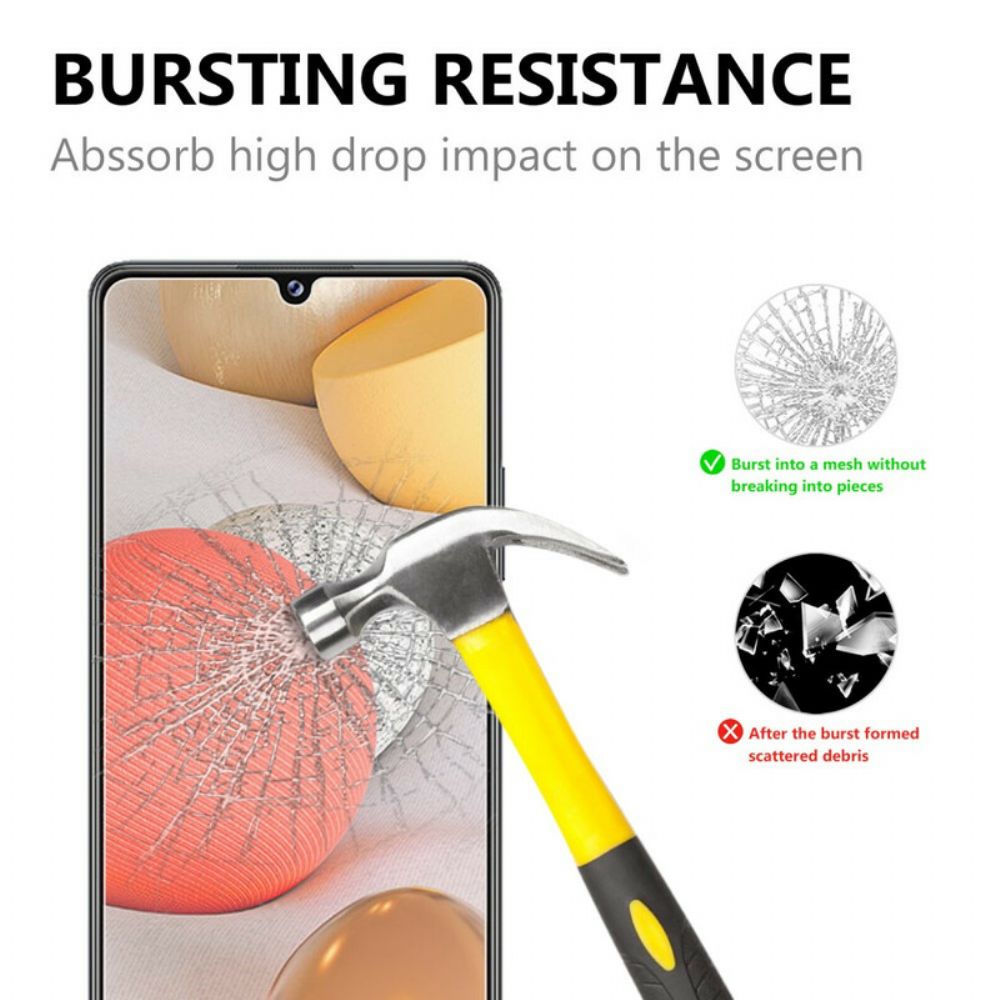 Arc Edge Gehard Glas Beschermer Voor Samsung Galaxy A42 5G Scherm