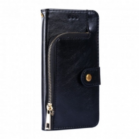 Folio-hoesje voor Samsung Galaxy A42 5G Zip Portemonnee