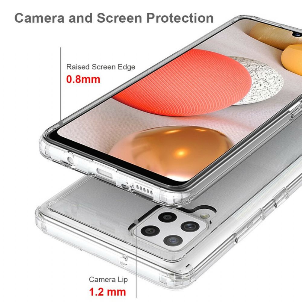 Hoesje voor Samsung Galaxy A42 5G Acryl Versterkte Hoeken