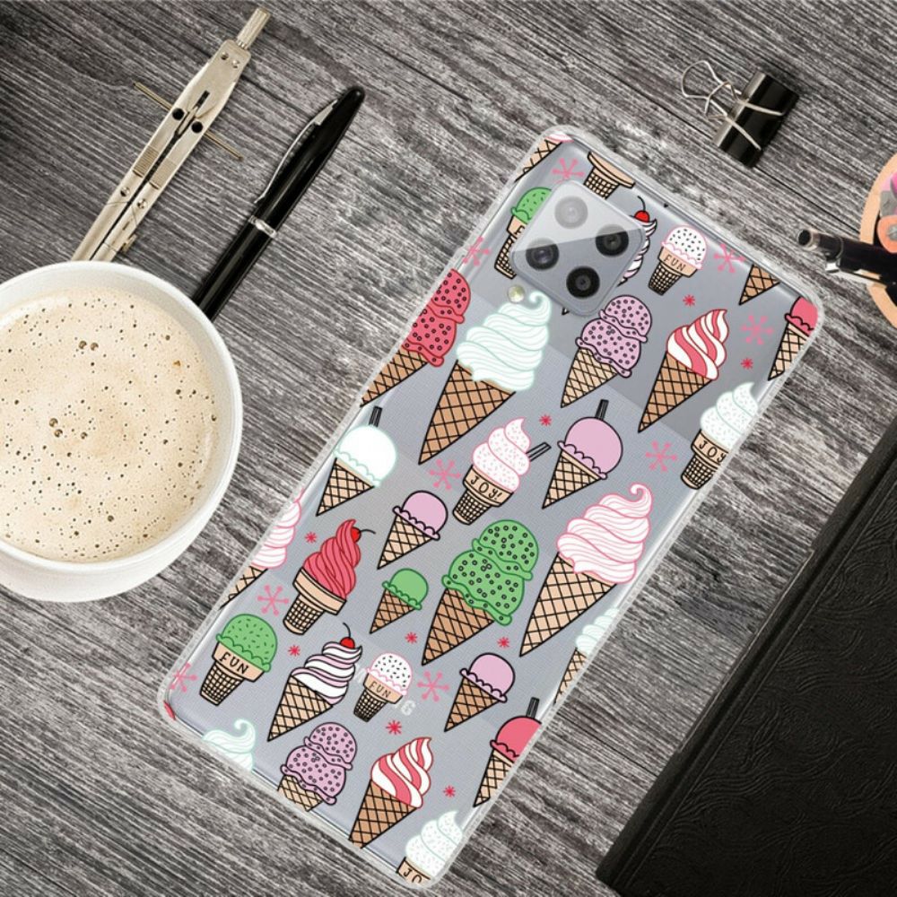Hoesje voor Samsung Galaxy A42 5G Roomijs