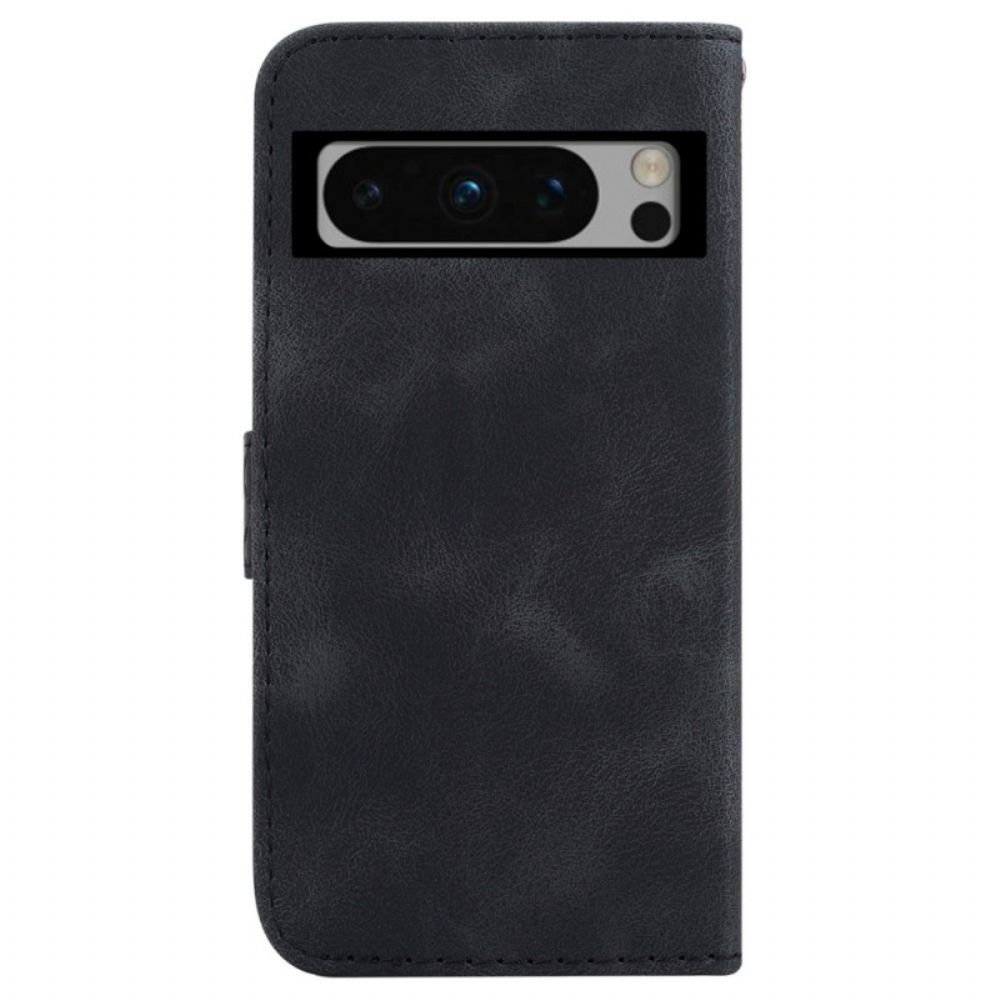 Bescherming Hoesje Google Pixel 8 Pro Ontwerp 7 Met Draagkoord