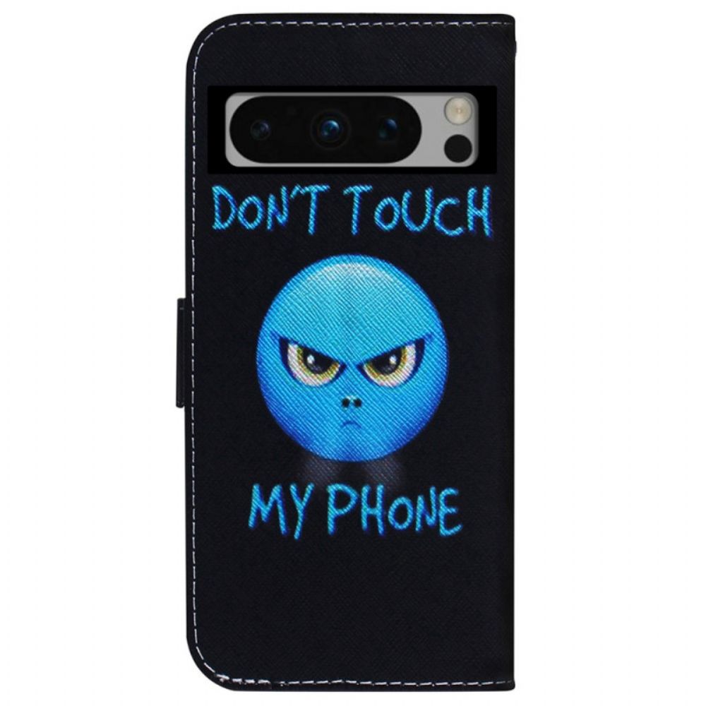 Folio-hoesje Google Pixel 8 Pro Telefoonhoesje Telefoon-emoji