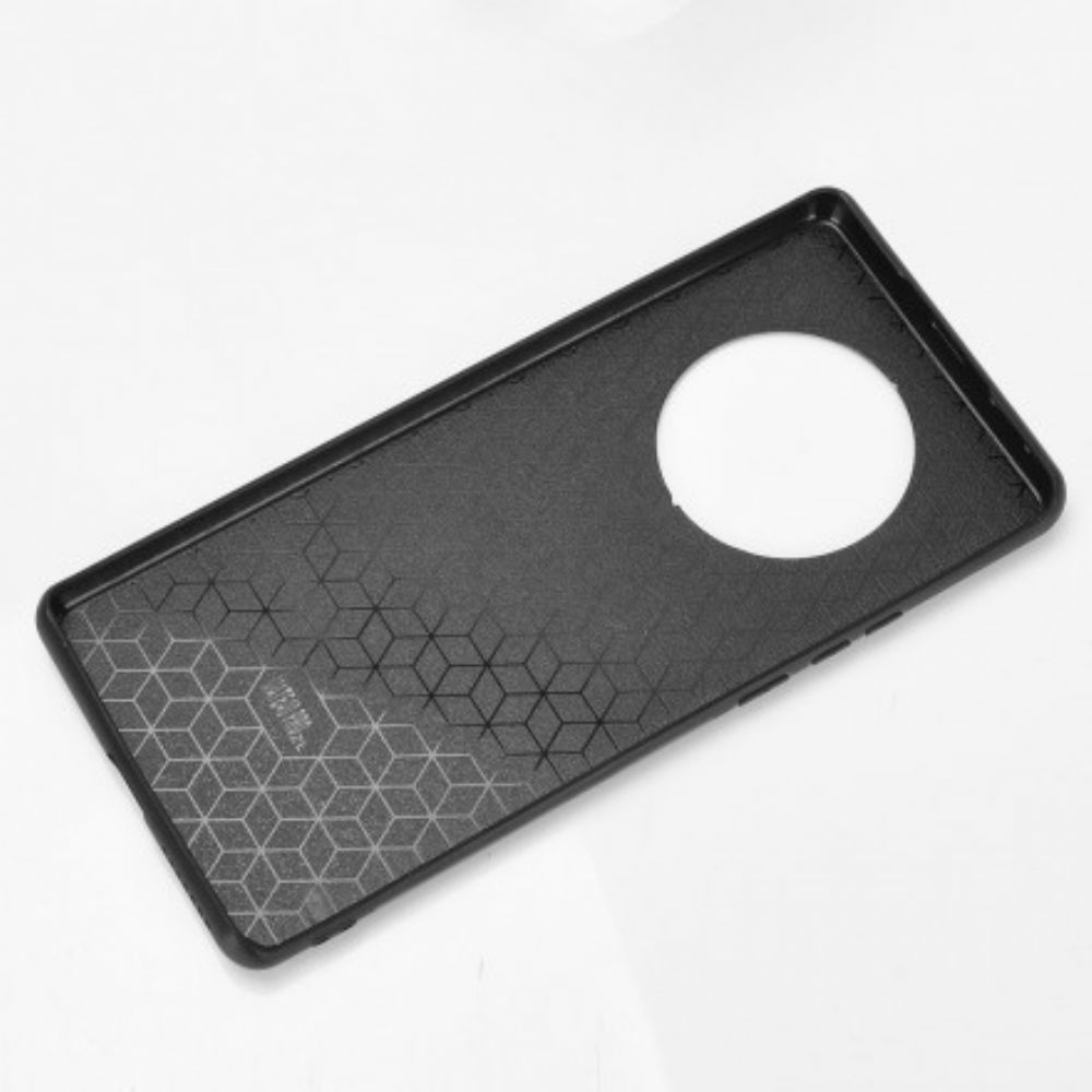 Hoesje voor Huawei Mate 40 Pro Naad Leereffect