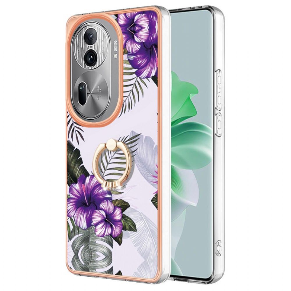 Hoesje Oppo Reno 11 Pro 5g Marmeren Steunring