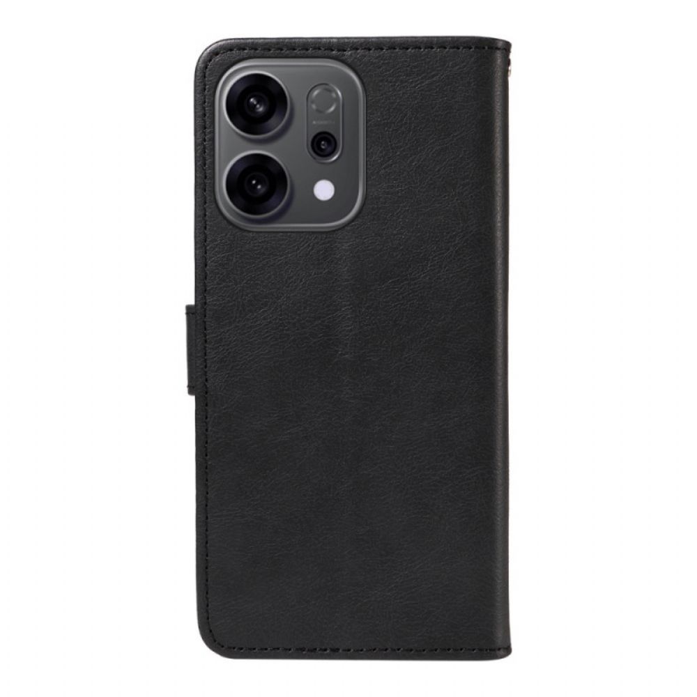 Folio-hoesje Oppo Reno 14 5g Effen Bandje