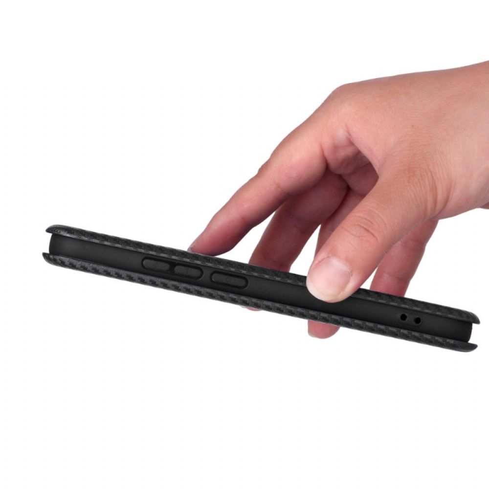 Folio-hoesje Oppo Reno 14 5g Koolstofvezel