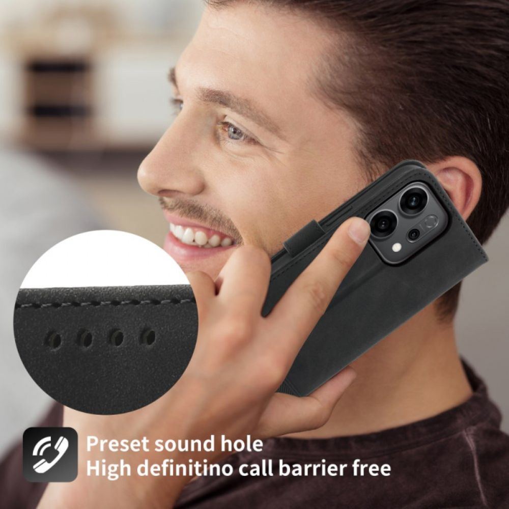 Folio-hoesje Oppo Reno 14 5g Telefoonhoesje Dierfeng