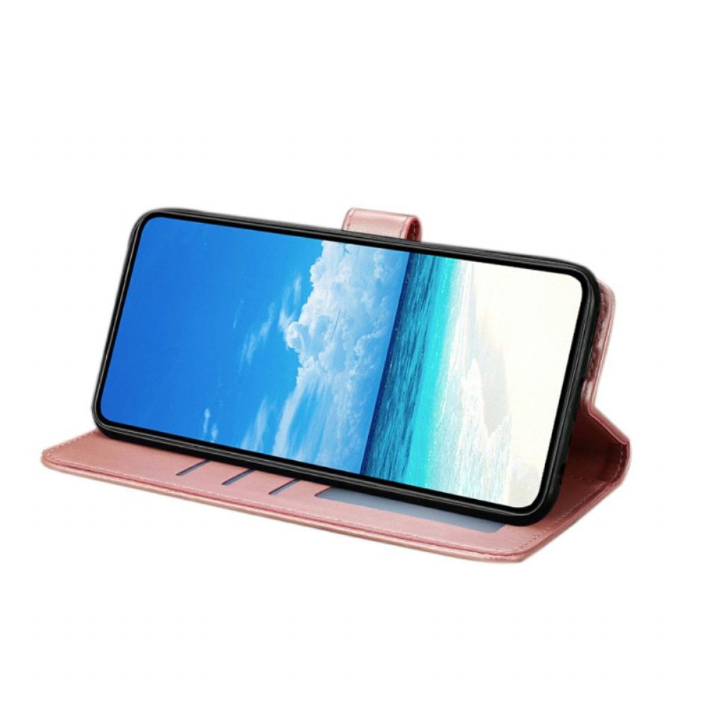Folio-hoesje Oppo Reno 14 5g Telefoonhoesje Grafische Vlinder