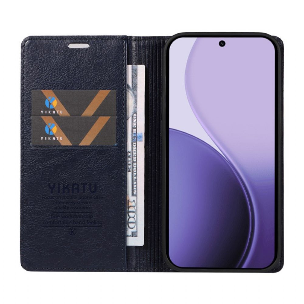 Folio-hoesje Oppo Reno 14 5g Telefoonhoesje Klassieke Yikatu