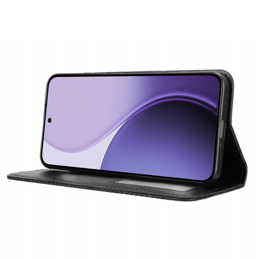 Folio-hoesje Oppo Reno 14 5g Vintage Rand