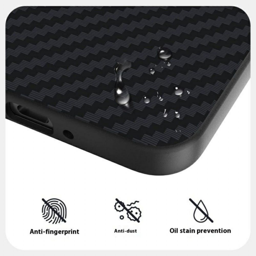 Hoesje Oppo Reno 14 5g Compatibel Met Magsafe Carbon Fiber