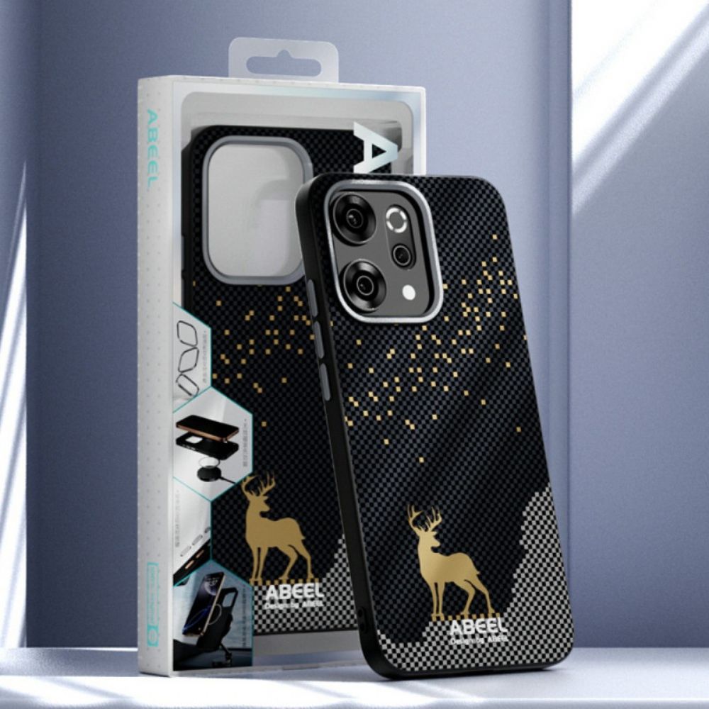 Hoesje Oppo Reno 14 5g Compatibel Met Magsafe Deer Design