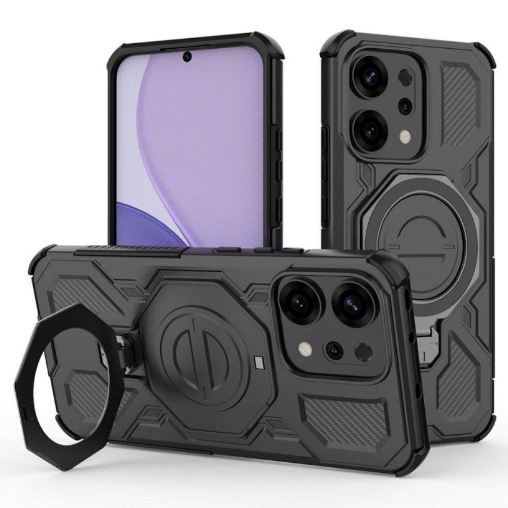 Hoesje Oppo Reno 14 5g Ultra-resistent Magnetisch Met Standaard