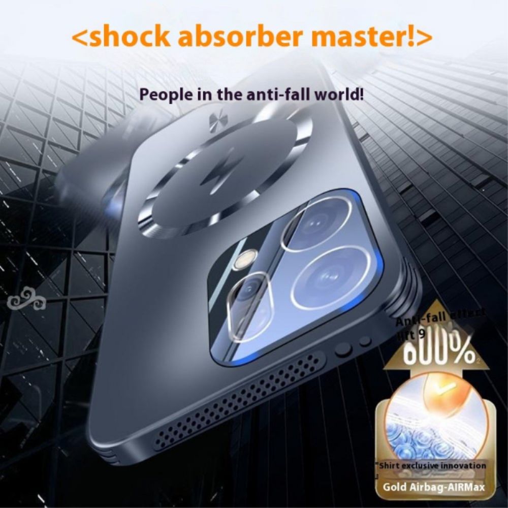 Hoesje Voor Oppo Reno 14 5g Magsafe-compatibel Metaaleffect