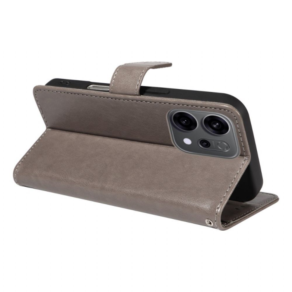 Leren Hoesje Oppo Reno 14 5g Bij Bescherming Hoesje