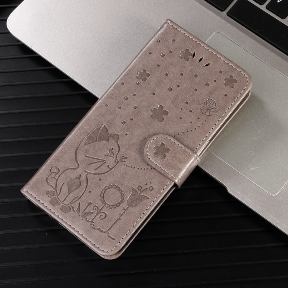 Leren Hoesje Oppo Reno 14 5g Bij Bescherming Hoesje