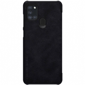 Hoesje voor Samsung Galaxy A21s Nillkin Qin-serie