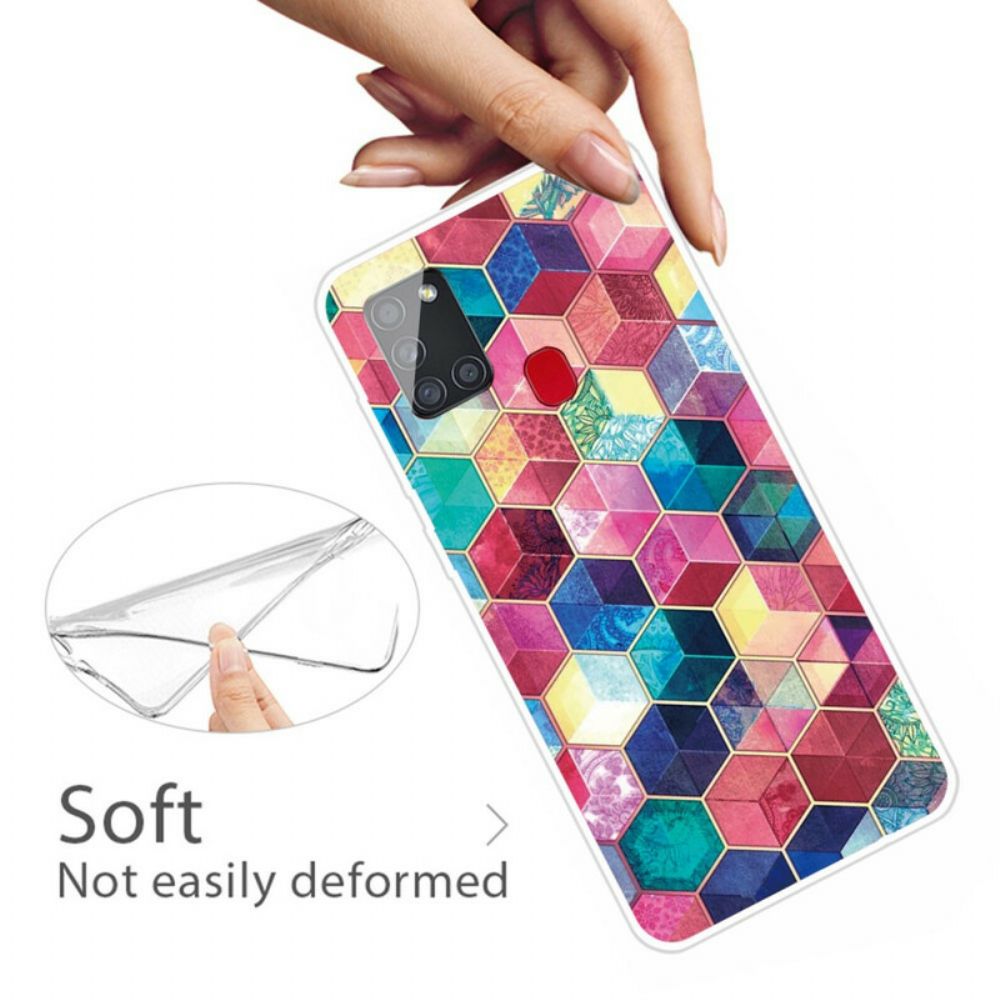 Telefoonhoesje voor Samsung Galaxy A21s Schilderen