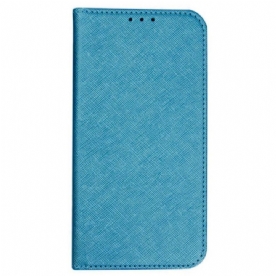 Folio-hoesje Oppo Reno 11f 5g Telefoonhoesje Kruistextuur