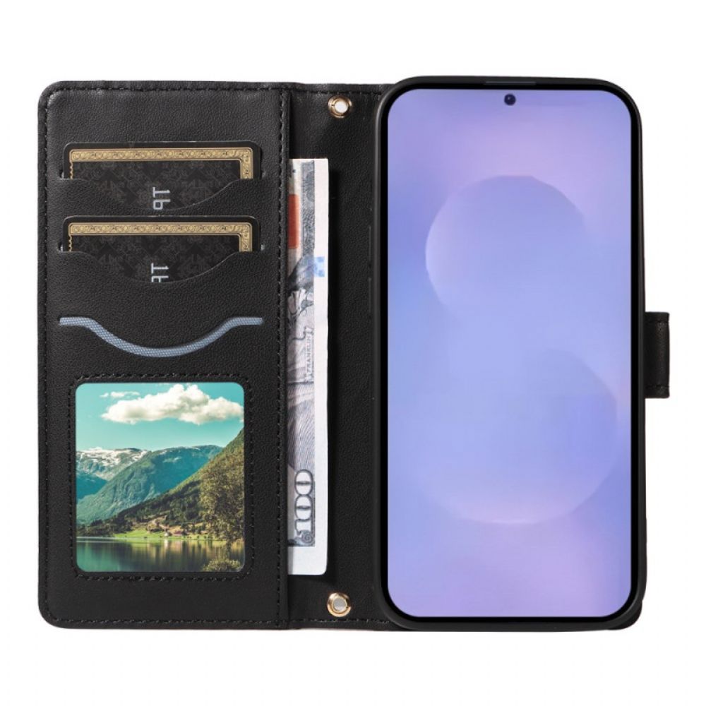 Bescherming Hoesje Samsung Galaxy S26 Gewatteerd Met Bandjes