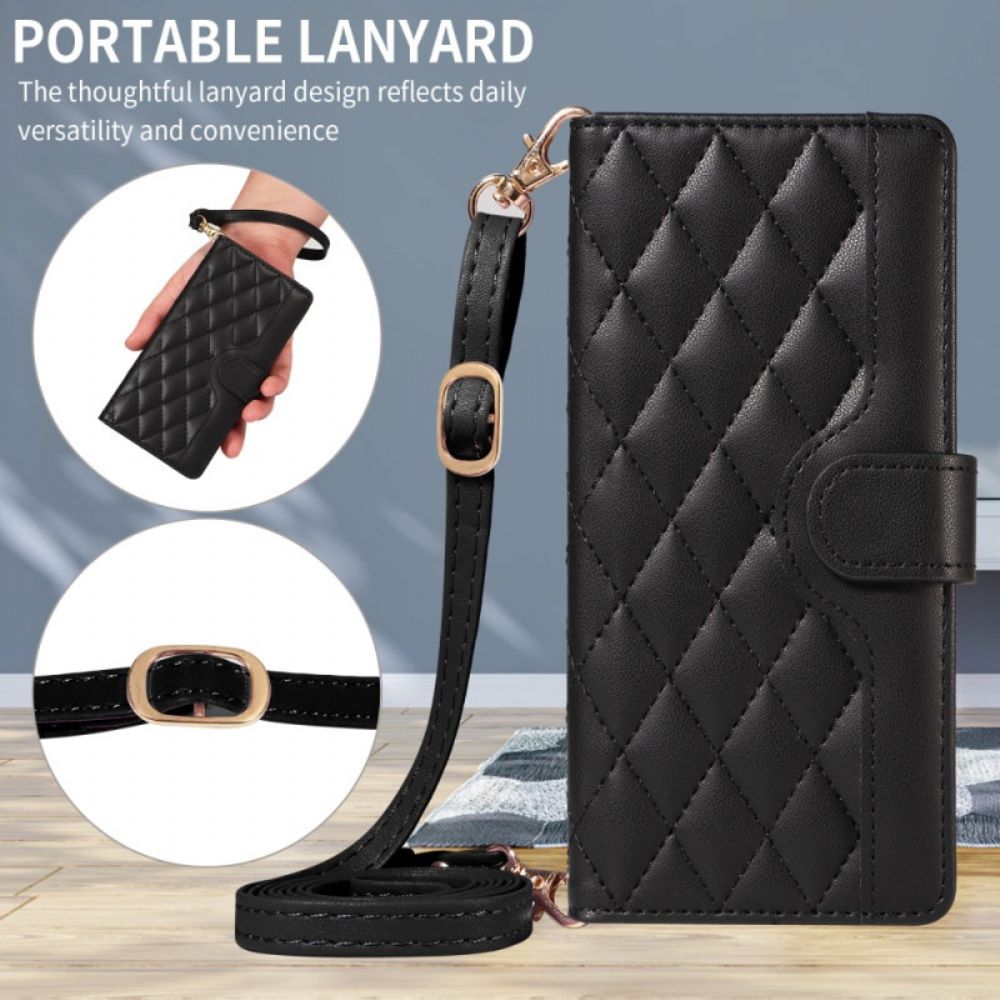 Bescherming Hoesje Samsung Galaxy S26 Gewatteerd Met Bandjes