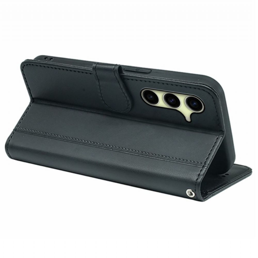 Bescherming Hoesje Samsung Galaxy S26 Magnetische Sluiting En Polsbandje