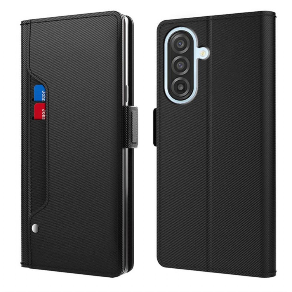 Bescherming Hoesje Samsung Galaxy S26 Verwijderbare Kaarthouder En Spiegel